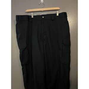 5.11 Tactical Pants Mens 44 Black Ripstop Cargo Uniform Duty Workwear 74371-750